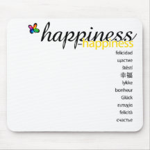Bonheur Mousepad de PositivEnergy Tapis De Souris