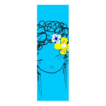 Bonheur - SIGNET de fille de Mimi Yoya Modèles De Cartes De Visite