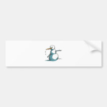 bonhomme de neige autocollants pour voiture