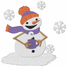 Bonhomme de neige de cacao
