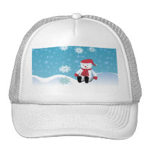 Bonhomme de neige de Hillside Casquette