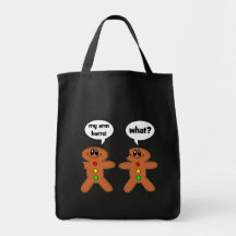bonhomme en pain d'épice sac