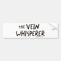 Bonified_Nurse_-_the_vein_whisperer2 Bumper Stickers
