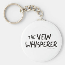 Bonified_Nurse_-_the_vein_whisperer2 Key Chain