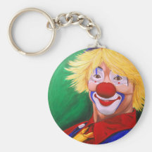 Bonjour clown porte-clefs
