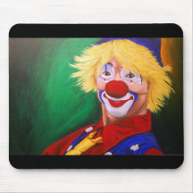 Bonjour clown tapis de souris