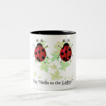 Bonjour dames mugs