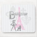 Bonjour Paris 2 Mousepad