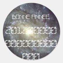 BONNE ANNEE 201200000000000 AUTOCOLLANT