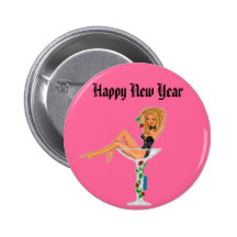 Bonne année badge