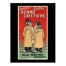 Bonne Cafetiere Postcard