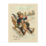 "Bonne et heureuse Annee" New Year Card Postcards