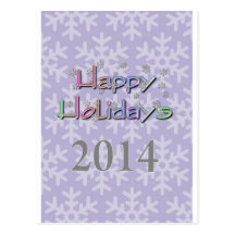 bonnes fêtes 2014 cartes postales