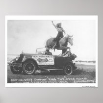 Bonnie Grey jumping her horse.