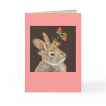 Bonnie the baby bunny card