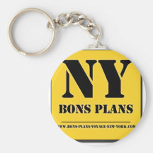 "BONS PLANS NEW YORK" Appli Porte-clé