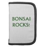 Bonsai Rocks Slogan saying done in Green Text Planners