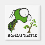 Bonsai Turtle Magnet