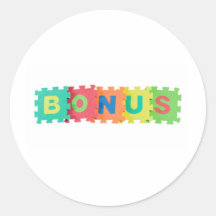 Bonus Sticker