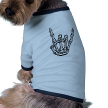 Bony Rock Hand Dog T Shirt
