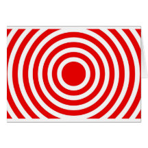 bonzai red circles greeting cards