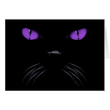 Boo - Amethyst Blank Card