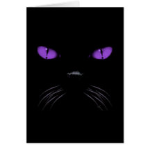 Boo - Amethyst Greeting Card