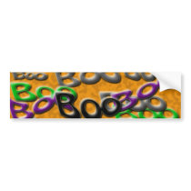 Boo Bumper Sticker