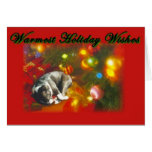 Boo Christmas Card