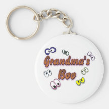 BOO EYES GRANDMA KEYCHAIN
