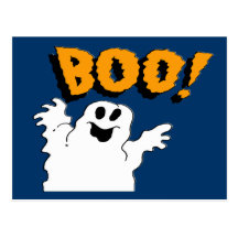 Boo Ghost 2 Postcards