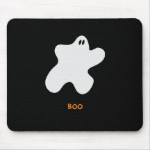 Boo Ghost Mouse Pad