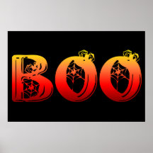 Boo Halloween Print