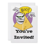 boo mummy and pyramid announcement