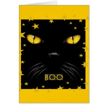 Boo Shouting Greeting Card