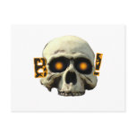 Boo Skull Post Card
