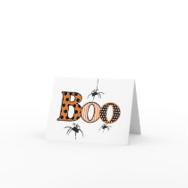 BOO with Spiders Halloween