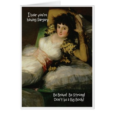 Boob Job Greeting Cards by AnyHorribleOccasion
