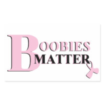 Boobies Matter Sticker