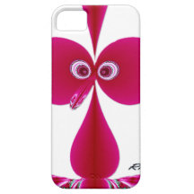 Booby Bird Pink iPhone 5 Cases