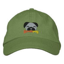 Boodapug Embroidered Hat (Orange Type)