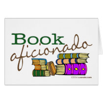 Book Aficionado Greeting Cards