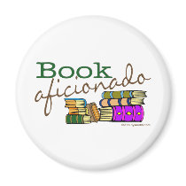 Book Aficionado Refrigerator Magnet