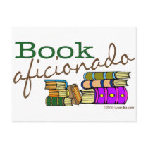 Book Aficionado Postcard