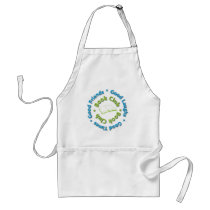book club good friends apron