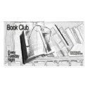 book club profile card business cards