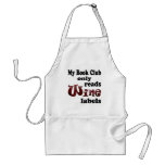 Book Club Wine Labels Apron