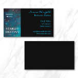 Book Cover Author Business Card