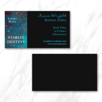 Book Cover Author Business Card
