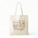 Book Cowboy Funny Librarian bags